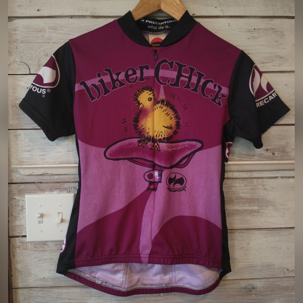 World Jersey Biker Chick Pink Size Medium